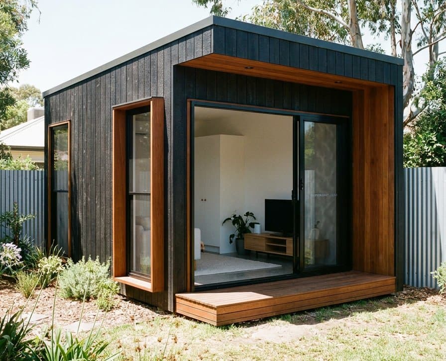 BASE · garden room, morning light